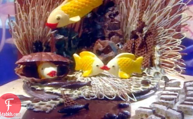 الشوكولاته المناظر البحرية