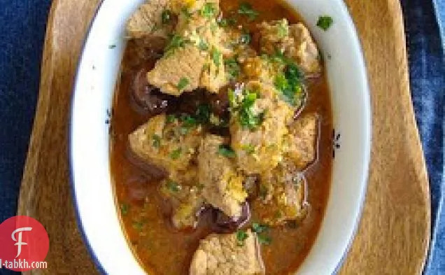 لحم الخنزير مطهي