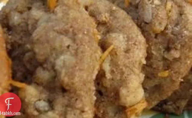 الكوكيز الشوفان البرتقال