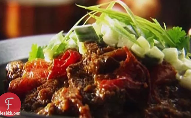 كاري لحم الضأن الهندي الجنوبي