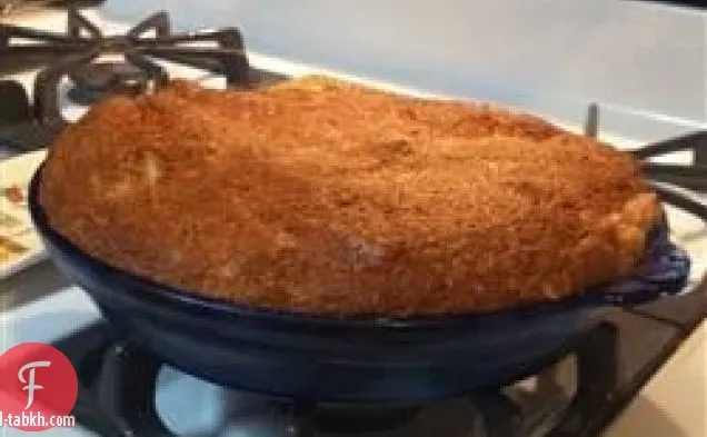 فطيرة كريم التوت