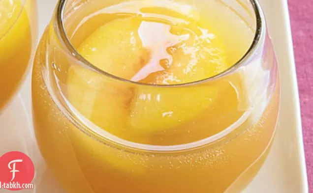برودة العنب خوخي