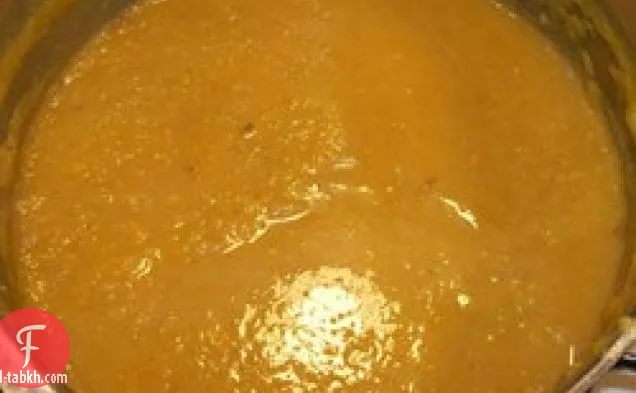 حساء الاسكواش المحمص