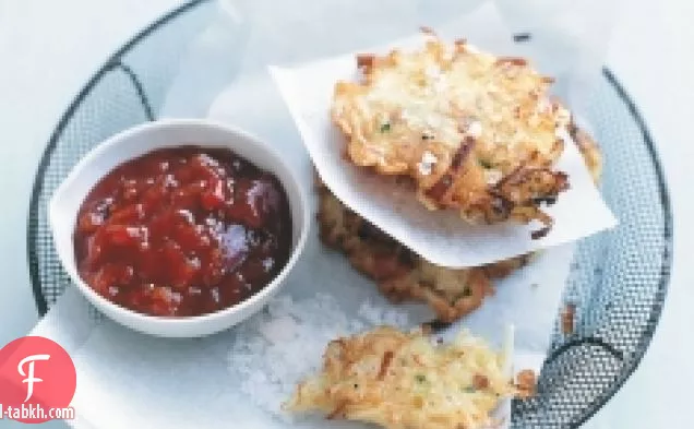 فطائر القرنبيط والكراث