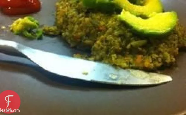 الخضروات الكينوا البرغر