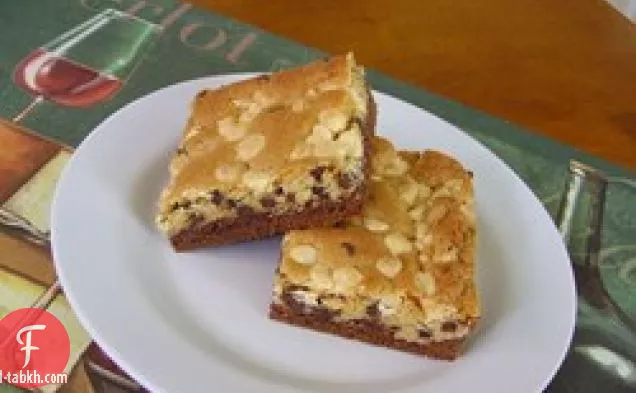 براونيز أبيض وأسود غني