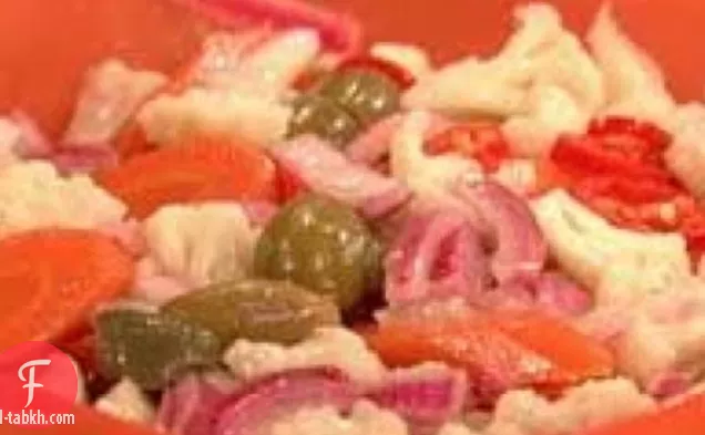 خضروات مخللة ساخنة (جياردينيرا)