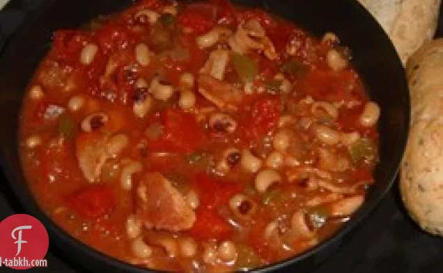 حساء البازلاء أسود العينين