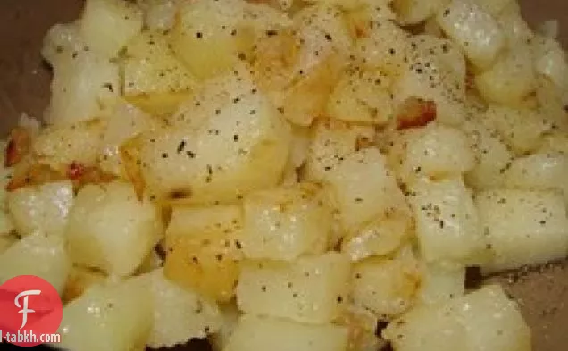 بطاطا مقلية على الطراز الريفي