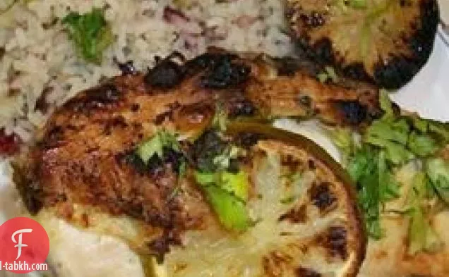 تينا أفضل شواء الجير الدجاج