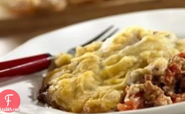 طاجن رغيف اللحم