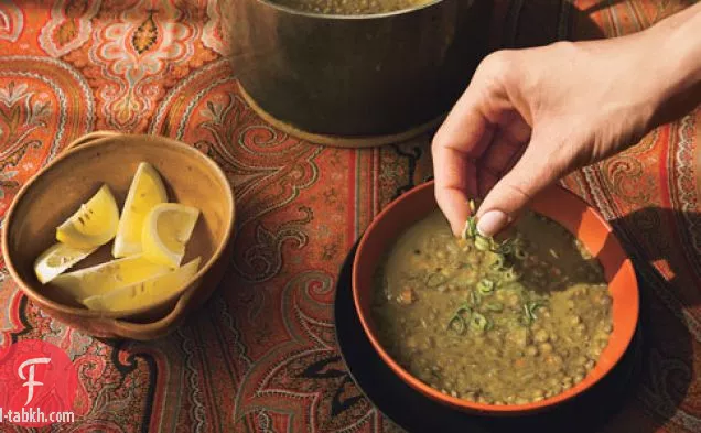 شوربة العدس بالكاري