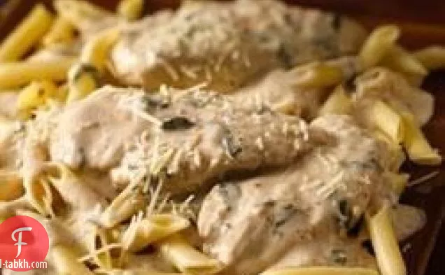 دجاج كريمي بالريحان