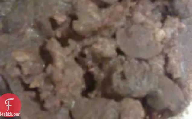 سجق مدخن في مرق نبيذ الفطر