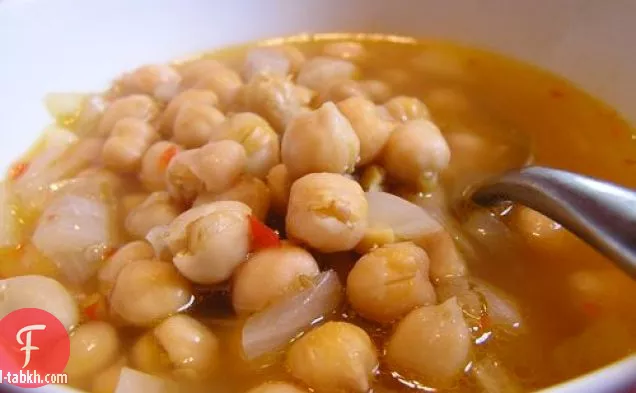 عشاء الليلة: حساء الحمص التونسي