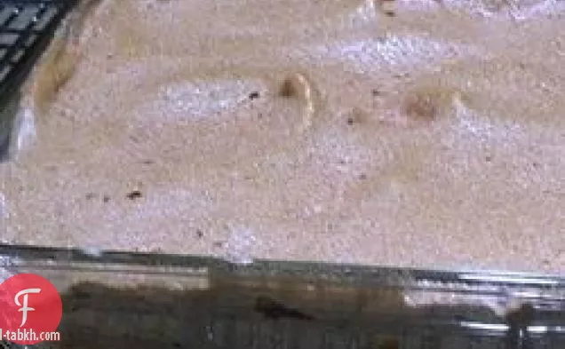 بودنغ الشوكولاته مع مرنغ