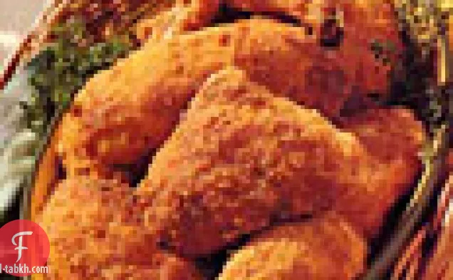 دجاج حار بالفرن المقلي