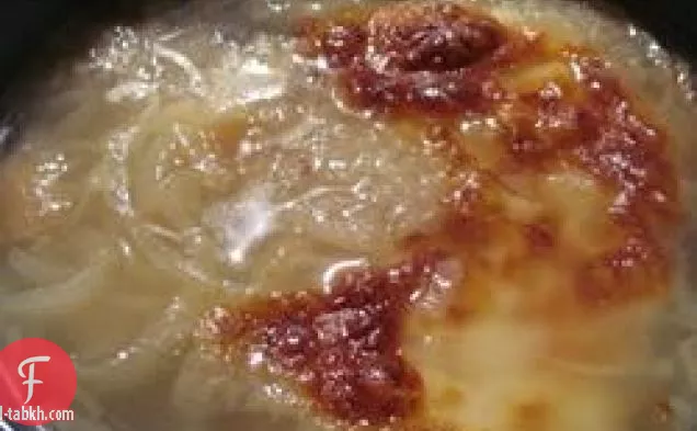 حساء البصل الفرنسي السابع