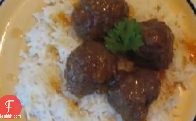 كرات اللحم على طريقة هاواي