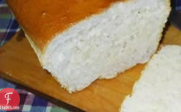 خبز أبيض مقرمش