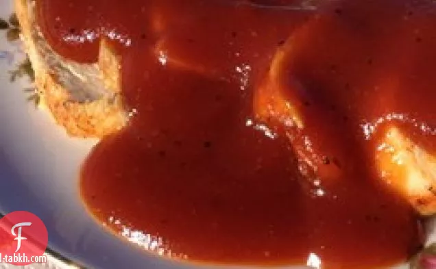 صلصة باربيكيو حلوة حارة من بري