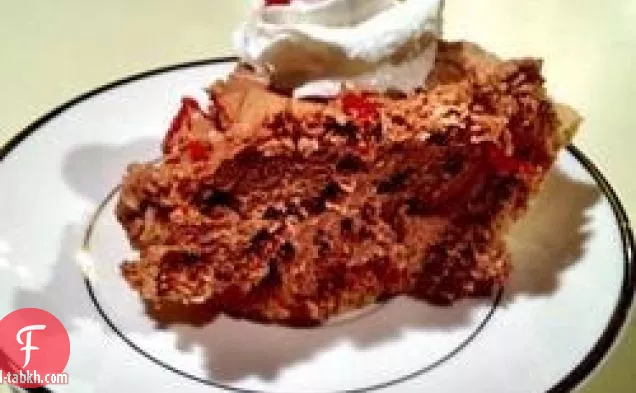 فطيرة الكرز الشوكولاته