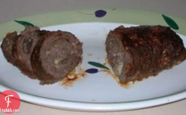دوامة لحم الموزاريلا
