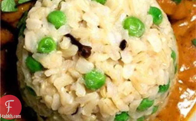 مطر بولاو (أرز مع بازلاء)