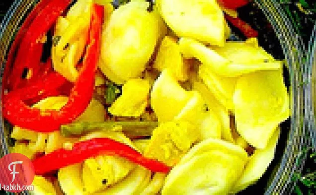 سلطة العدس الأحمر