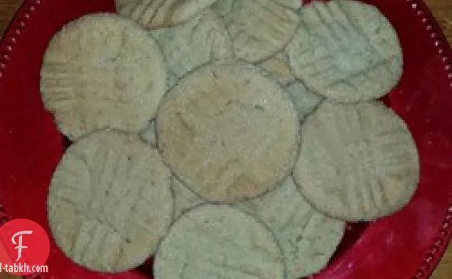 بسكويت زبدة الفول السوداني