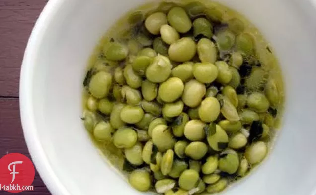 حبوب ليما على الطريقة اليونانية