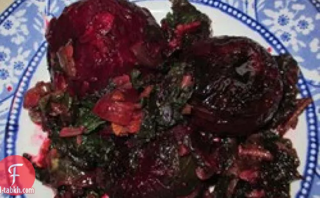 البنجر على الشواية