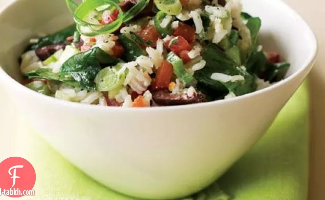 سلطة أرز البحر الأبيض المتوسط