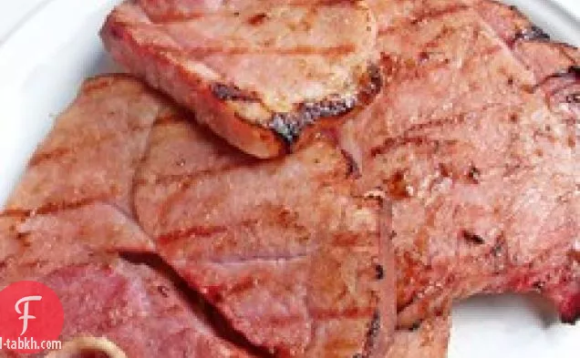 شريحة لحم لحم الخنزير الحلو والحامض