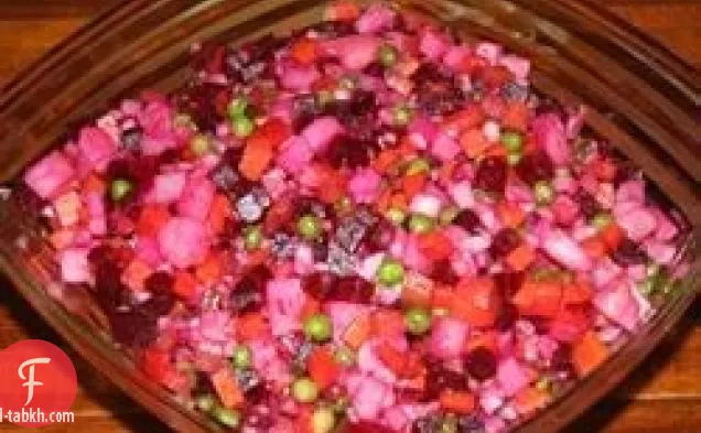 صلصة الخل الأوكرانية (سلطة البنجر)