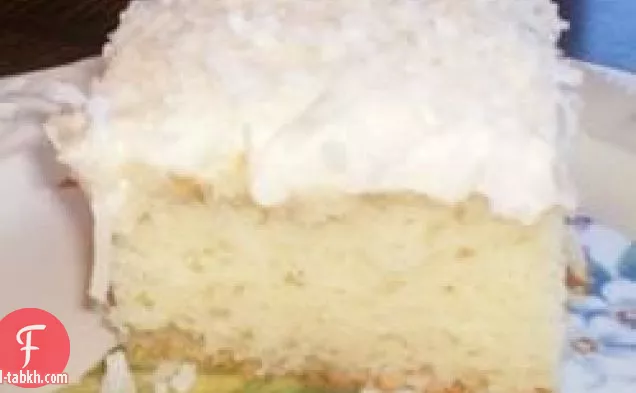 كعكة كريم جوز الهند الثاني