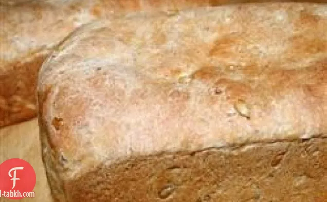 خبز بذور الكتان وعباد الشمس
