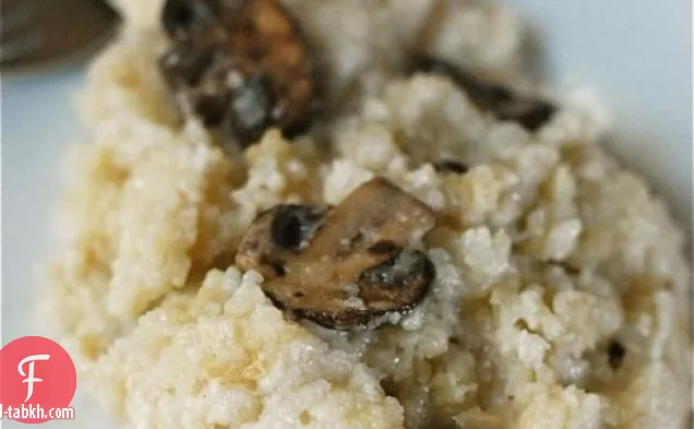 بطيئة طباخ الفطر حكيم ريزوتو