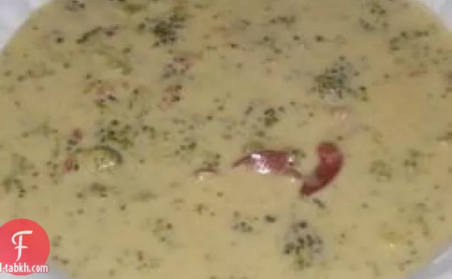 شوربة جبن البروكلي الثامن