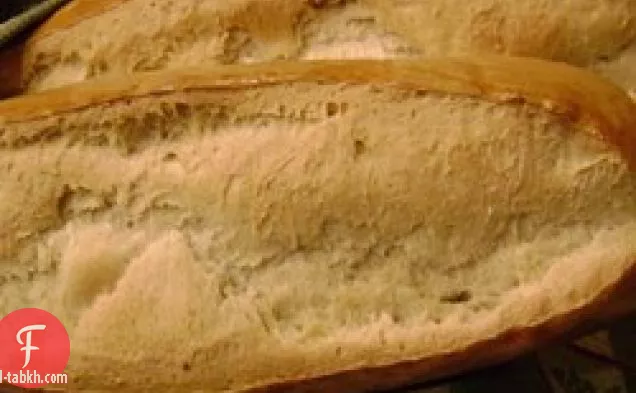 الخبز الإيطالي باستخدام آلة الخبز