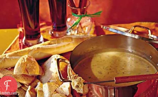 فوندو بيرة وشيدر