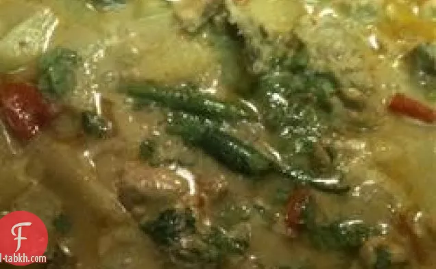 دجاج بطاطس باكستاني