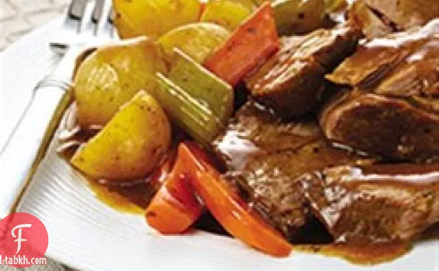 طباخات بطيئة لذيذا وعاء مشوي