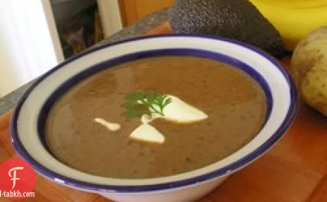 حساء الفاصوليا السوداء الثاني