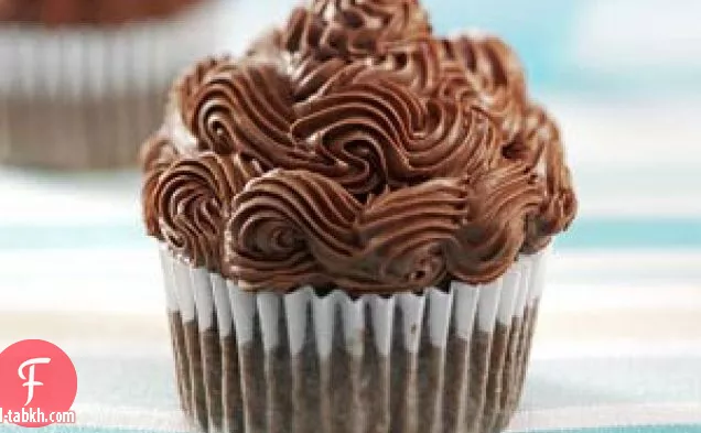 كب كيك الكاكاو والموز