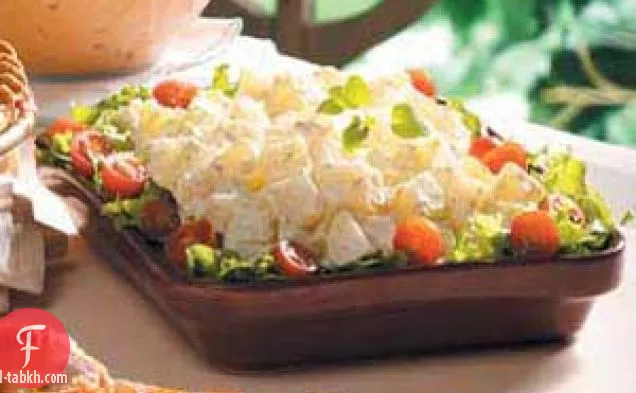 سلطة بطاطس يونانية