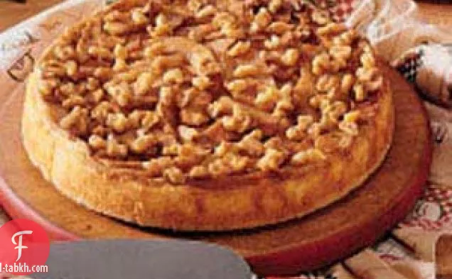 فطيرة الجبن التفاح