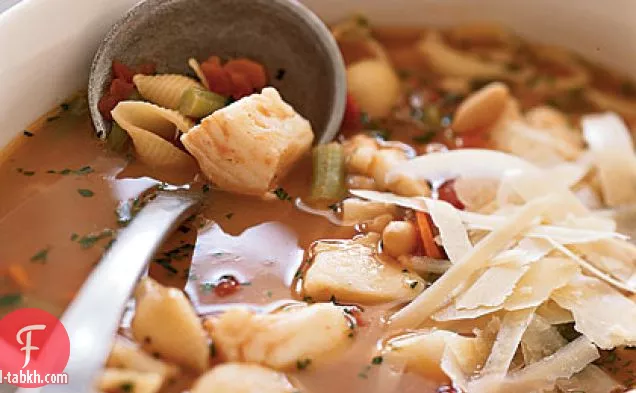 يخنة سمك البحر الأبيض المتوسط