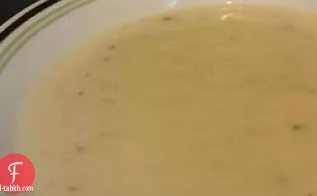 حساء الكراث البطاطس ط