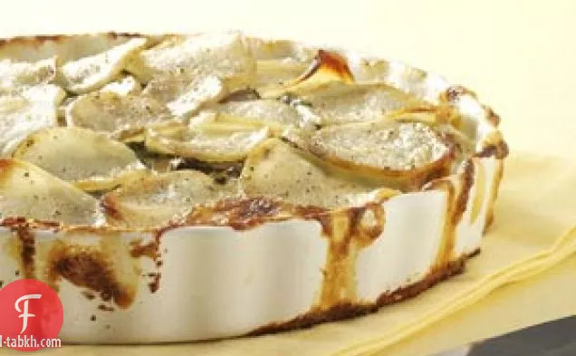 غراتان البطاطس والفطر